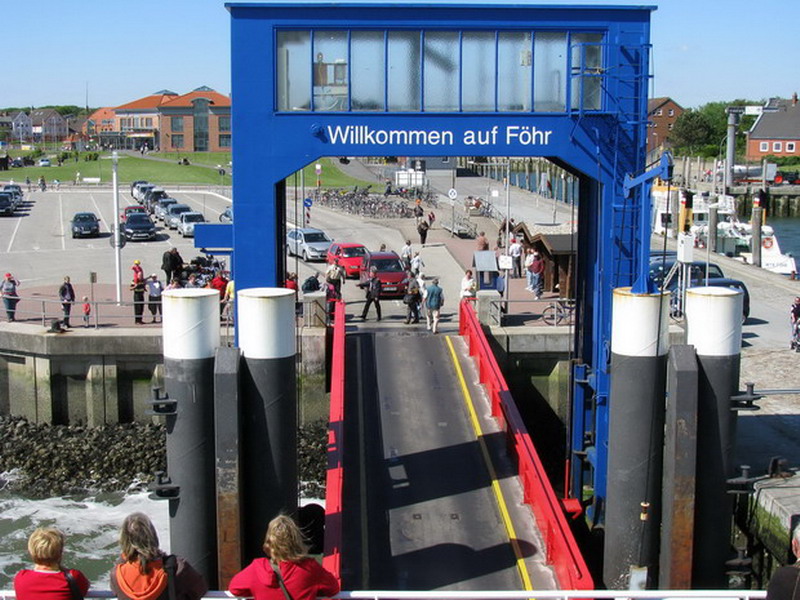 Nette Begrüßung